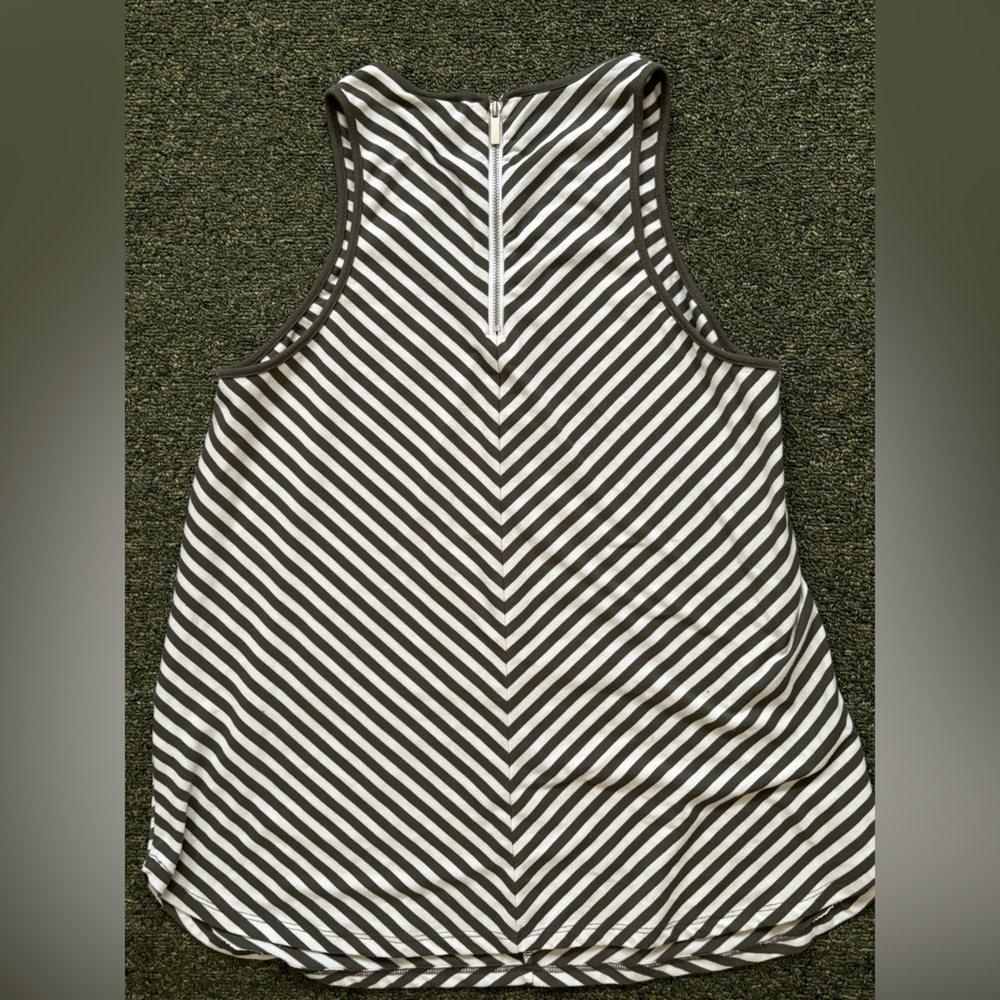 High Neck Mossimo Striped Tank - Picture 4 of 4